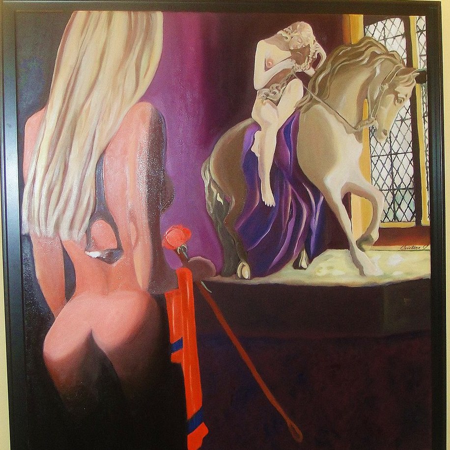 Lady Godiva by Christina Gurunian .